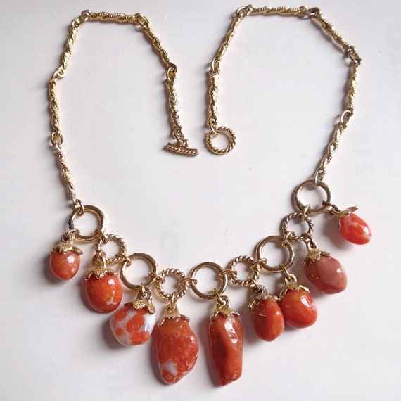 Collier Plastron En Nacre Vintage Années 1940/1950 - Ancien, Occasion, Style Rétro Français