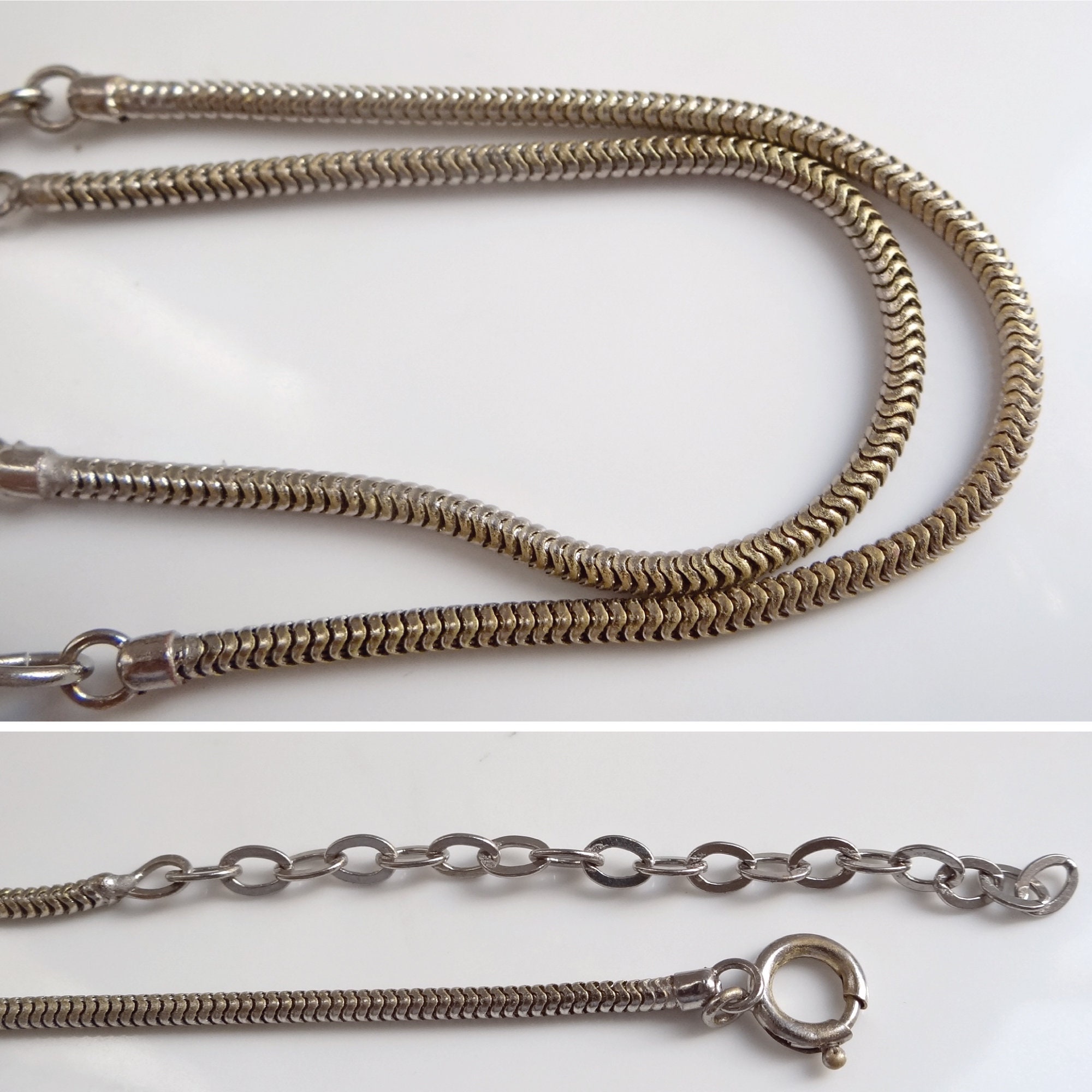 Collier Plastron Ras-de-cou Vintage Signé Goldette - Doré Avec Strass Et Topaze