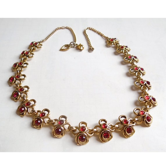 NECKLACE SIGNED TARATATA, Necklace with Gold Tone… - image 2