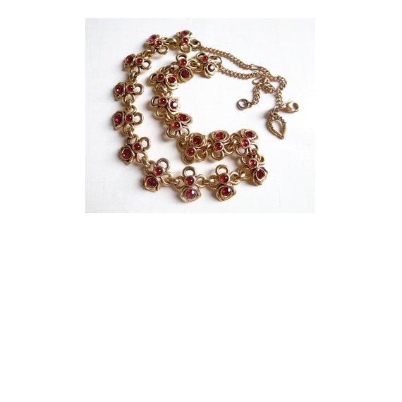 NECKLACE SIGNED TARATATA, Necklace with Gold Tone… - image 1