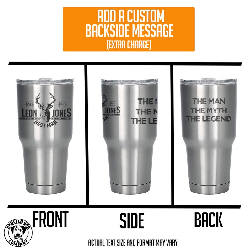 Personalized Etched Insulated 30oz Stainless Steel Tumbler Gifts for Him Father/'s Day Gifts Gifts for Her Birthday Gifts Jones