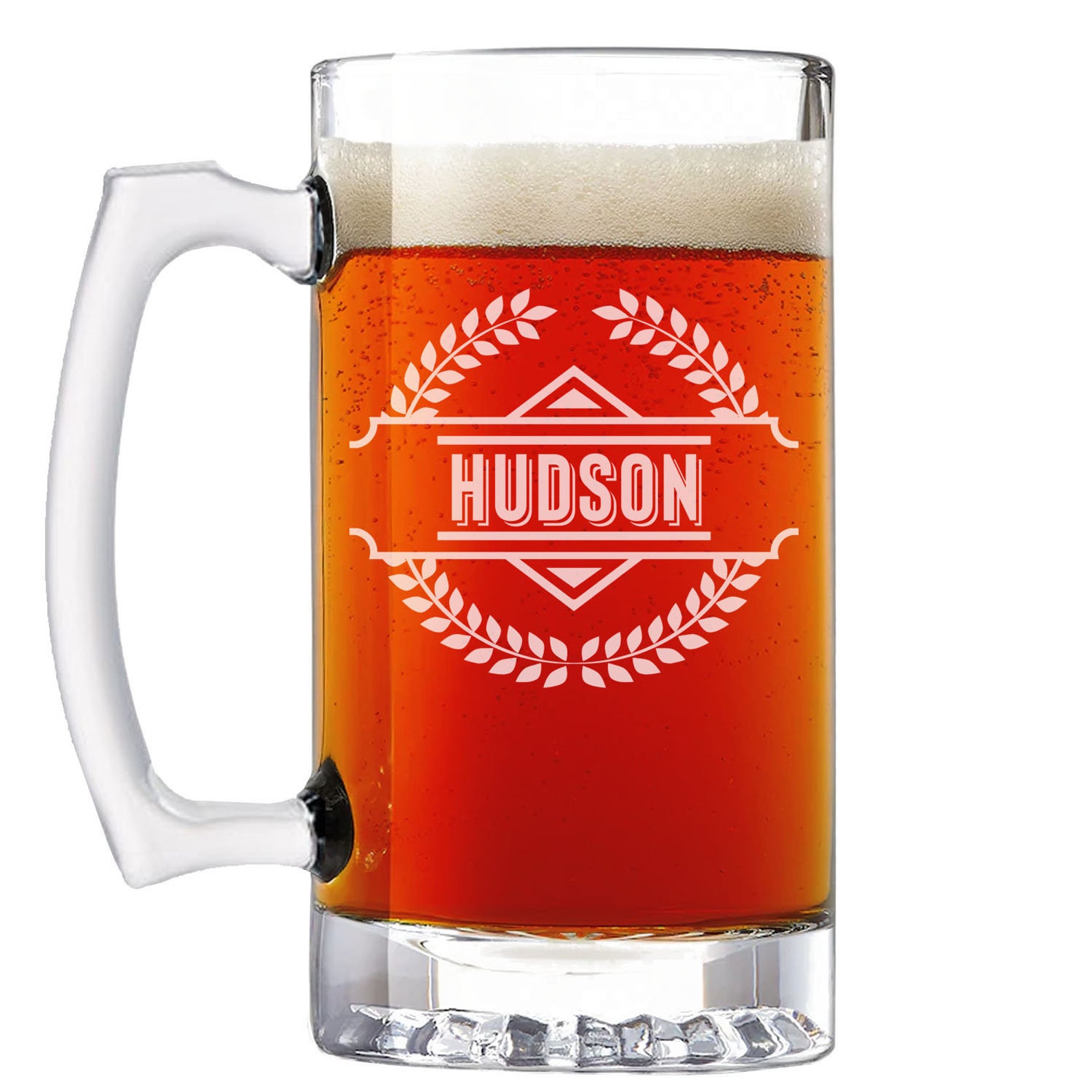 Personalized Etched 25oz Beer Mugbirthday Giftgifts for Etsy