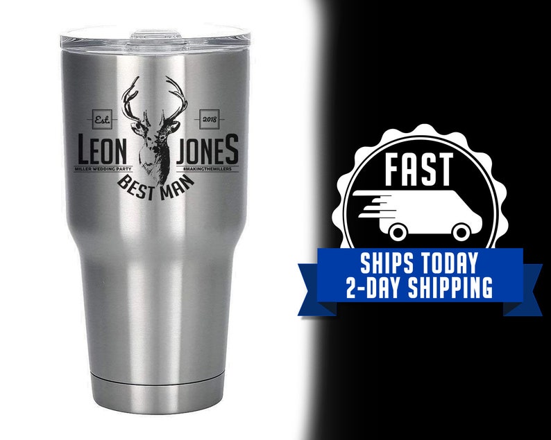 Personalized Etched Insulated 30oz Stainless Steel Tumbler Gifts for Him Father/'s Day Gifts Gifts for Her Birthday Gifts Jones