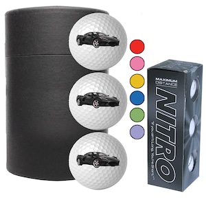 Personalized Printed Golf Balls, 3 Pack, Image
