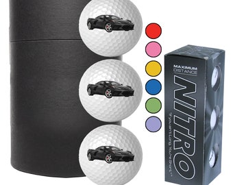 Personalized Printed Golf Balls, 3 Pack, Image