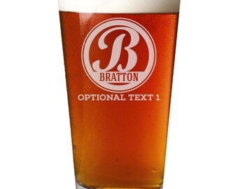 Buy Personalized Beer Glasses, Gift For Him, Boyfriend