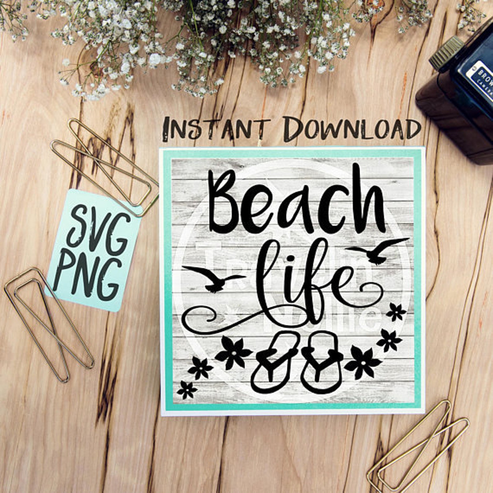 Download Beach SVG Bundle Beach Quote svg Beach Life svg Beach | Etsy