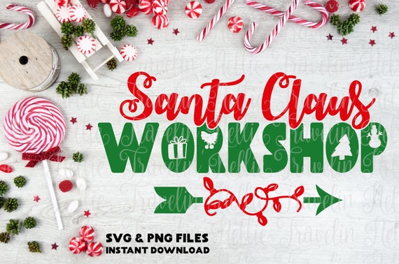 Download Santa Claus Workshop Svg Christmas Svg Santa S Workshop Etsy 3D SVG Files Ideas | SVG, Paper Crafts, SVG File