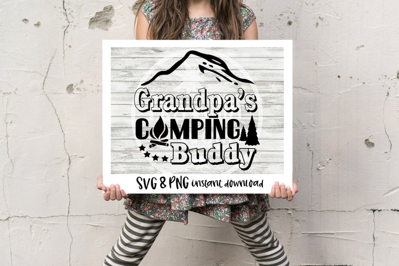 Download Grandpa's Camping Buddy SVG Camping SVG Kid Camping svg | Etsy