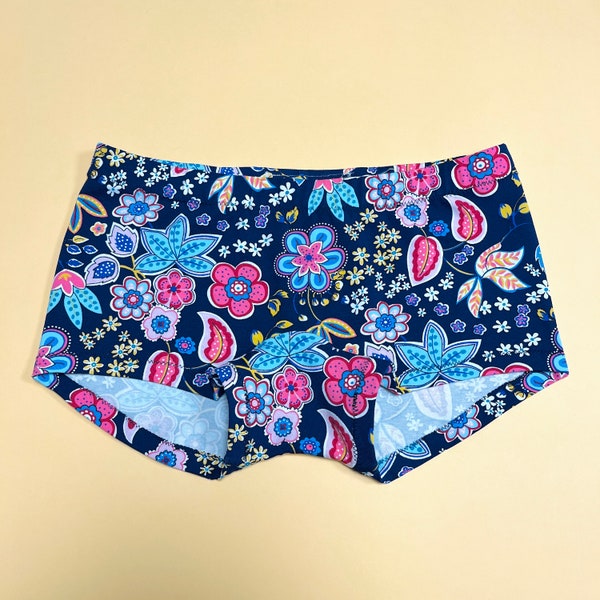 Sous-vêtements en coton pour femme, coton écologique, boxer pour femme, cadeau pour elle, short taille basse, fabrication éthique, durable, respirant, confortable