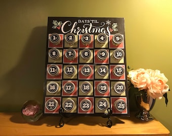 Christmas Advent Calendar with Tins (1)