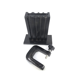 Reversible Adjustable Ingot Mold - Wire & Plate - Two Part Ingot Mold With Clamp - Sprue Jewelry Making - For Precious Metals
