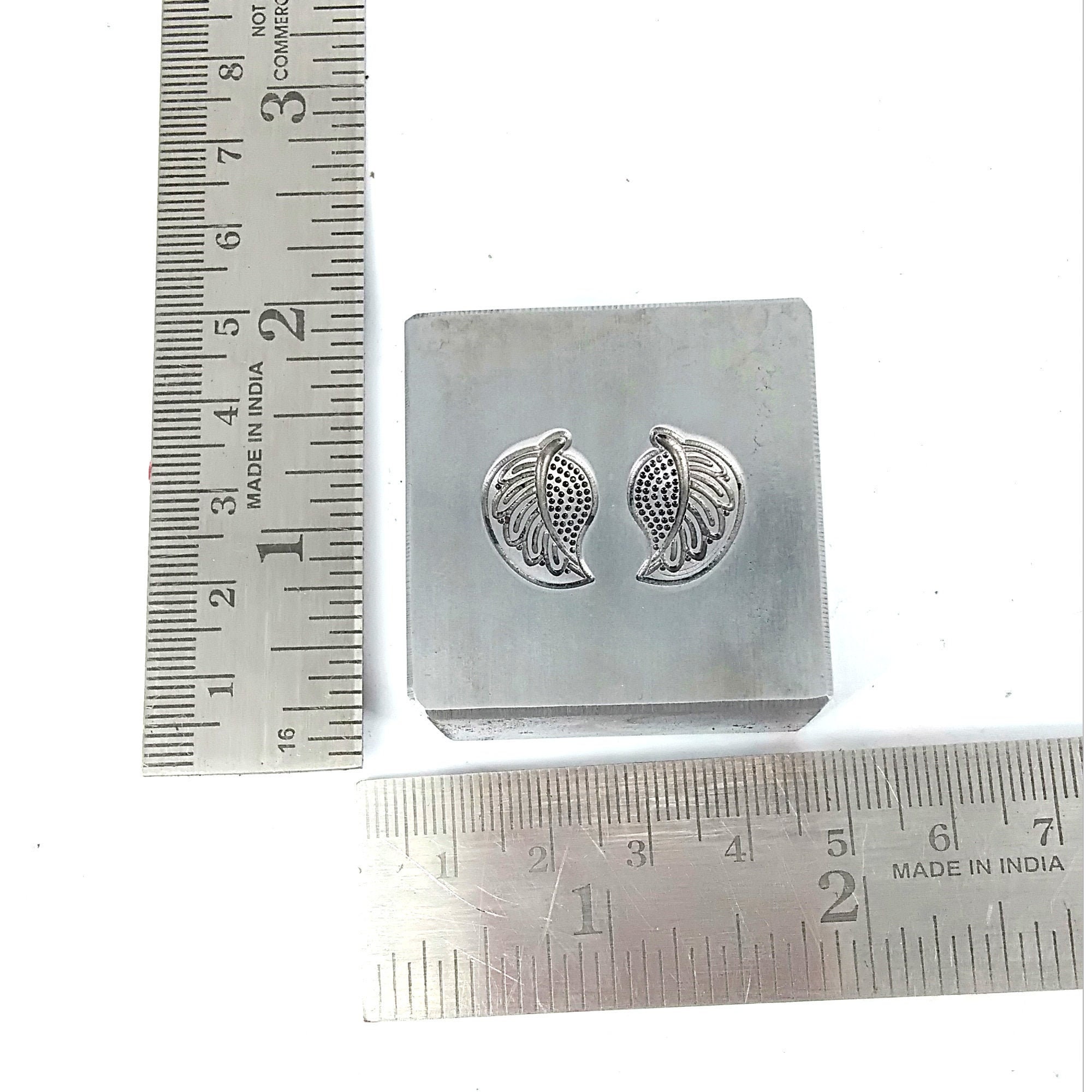 NO.31 Leaf LeftRight Jewelry Embossing Steel Dies Metal Etsy
