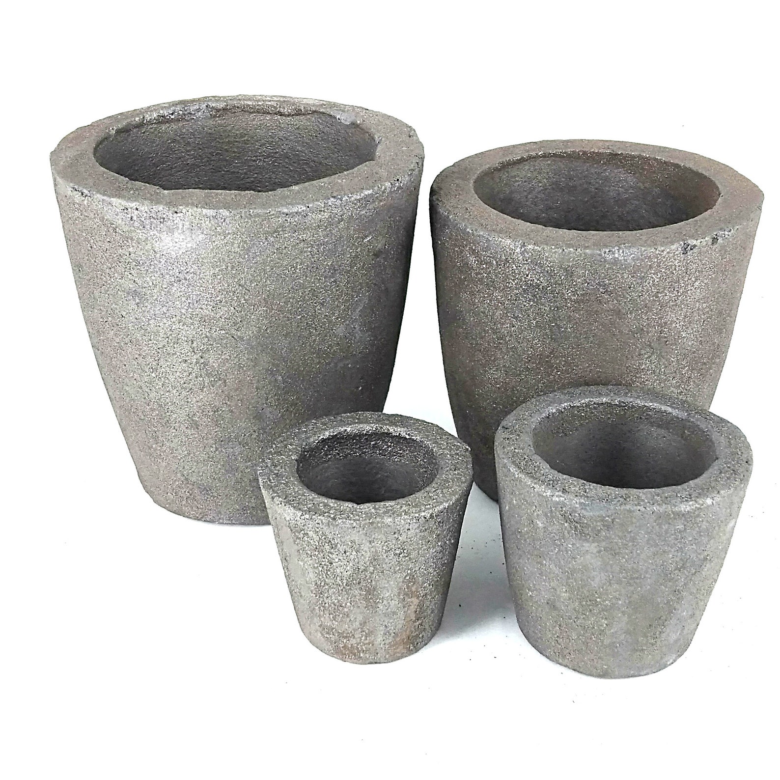 Foundry Clay Crucible 1000g,750g,200g,150g Clay Graphite Gold Silver