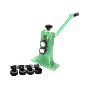 Juego de rodillos corrugadores para joyería, laminador de metal de sobremesa, herramienta para taller de orfebrería.