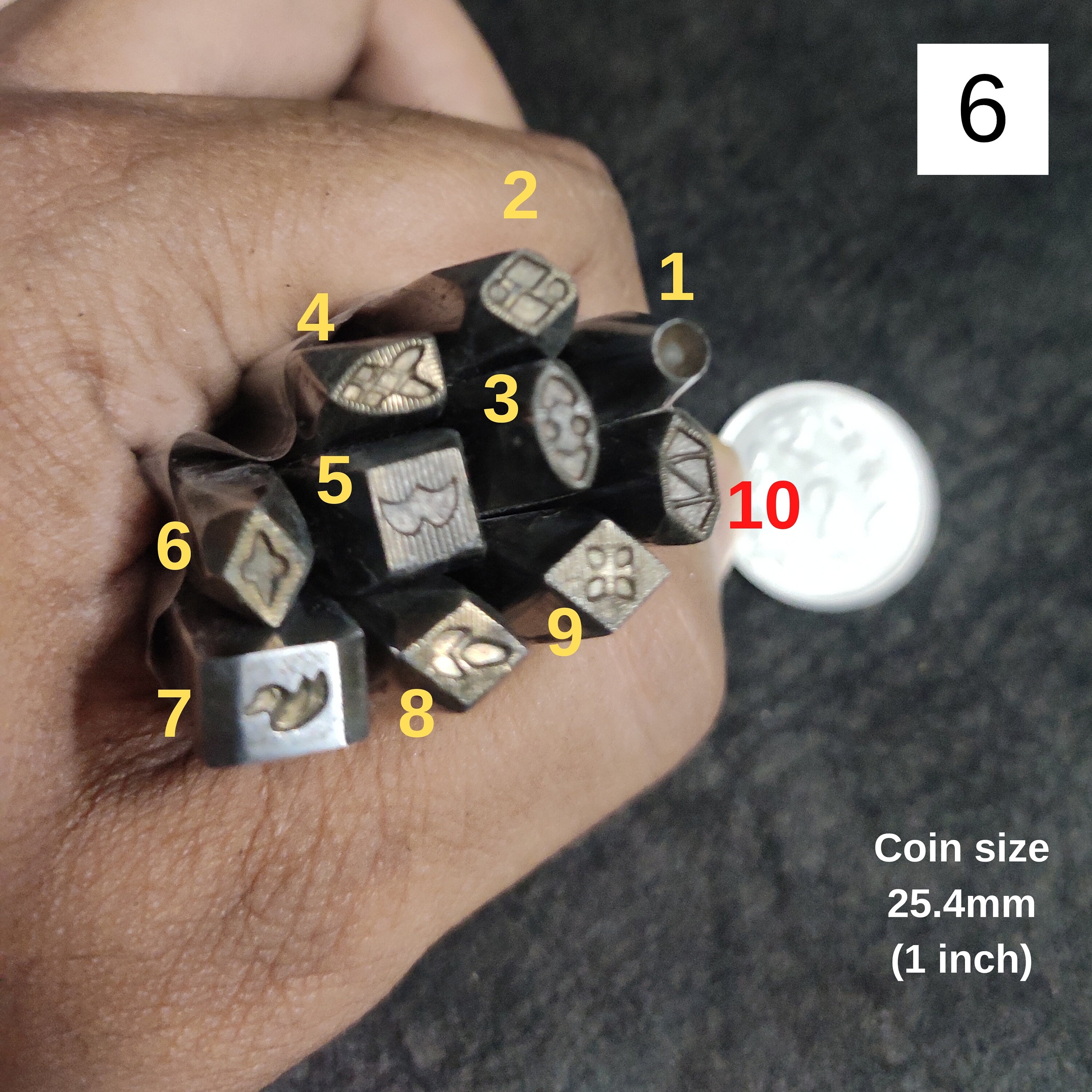 Stamps for shop jewelry making