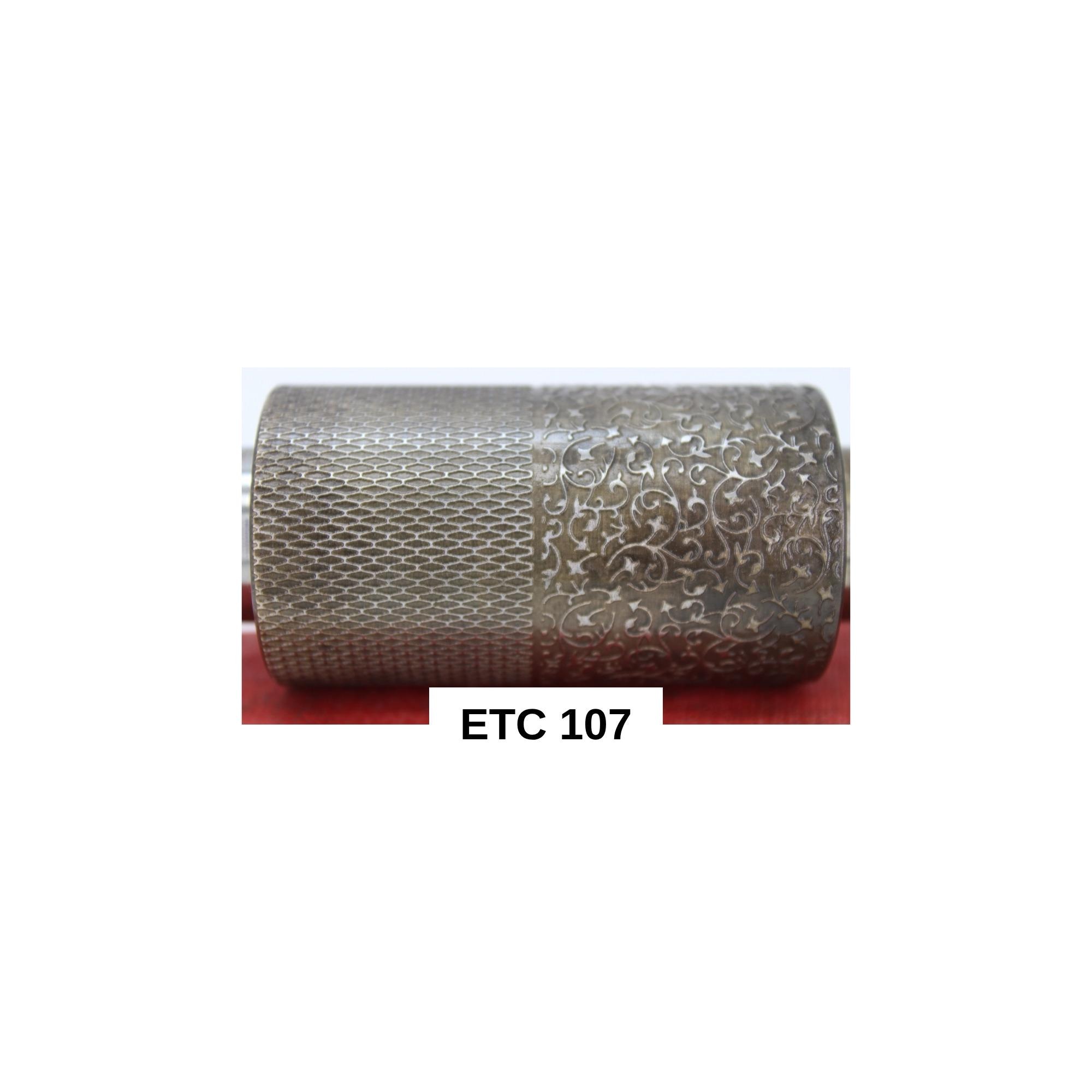 Jewelry Pattern Roll, steel emboss roll, metal texture, copper sheet, mini mill roller