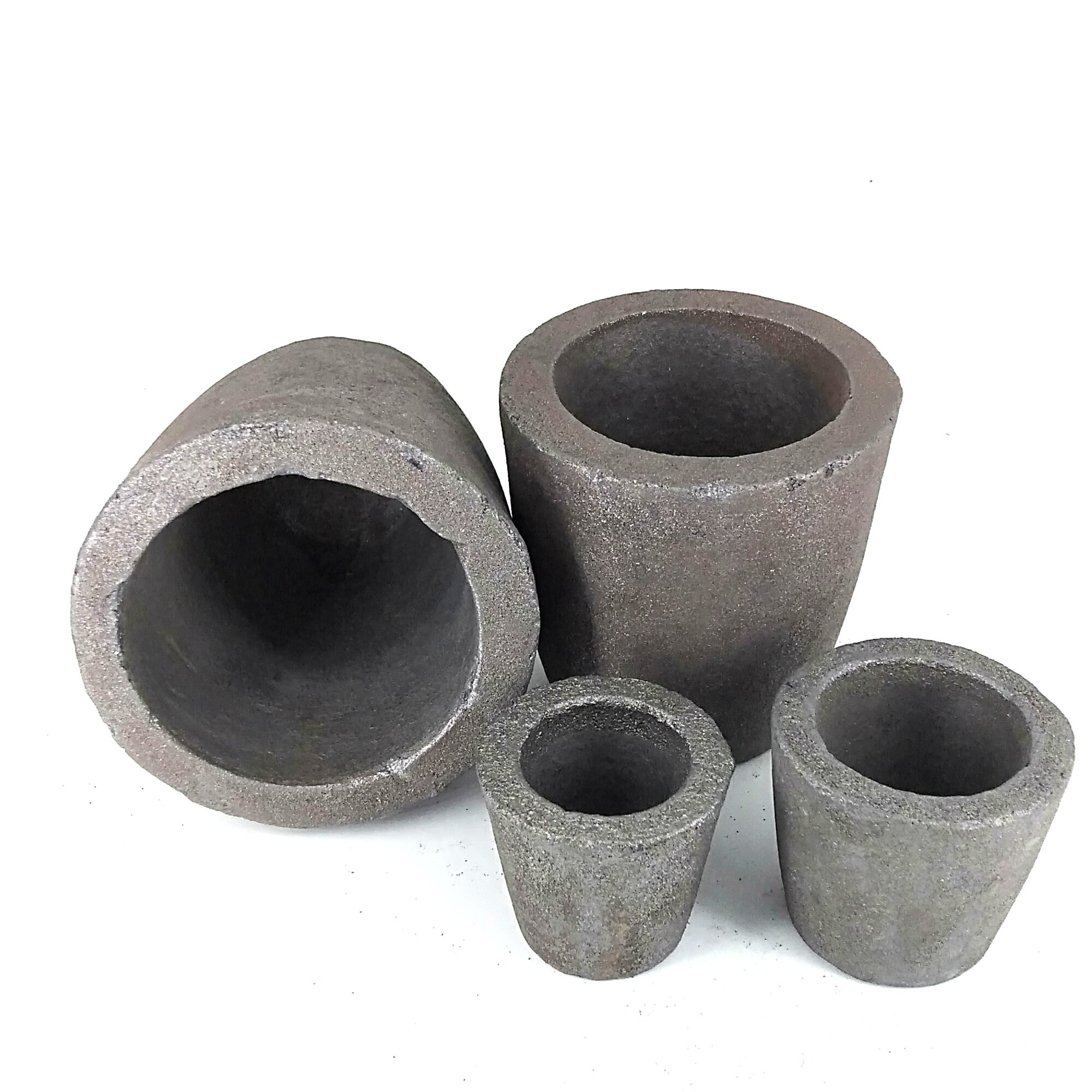 Foundry Clay Crucible 1000g,750g,200g,150g Clay Graphite Gold Silver