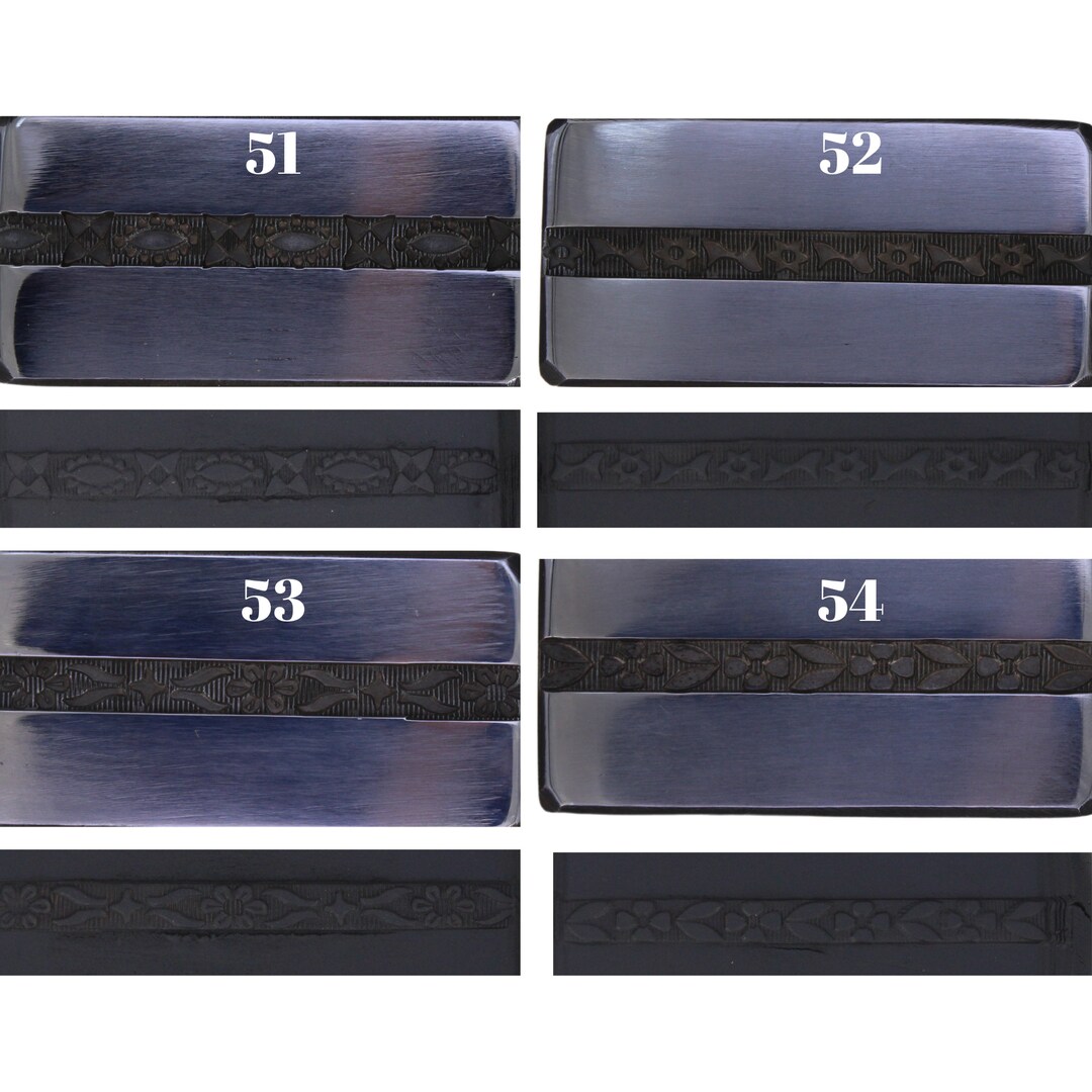 Deep Embossing Steel Strip Die Jewelry Metal Impression Tool Deep Embossing Steel Strip Die Jewelry Metal Impression Tool