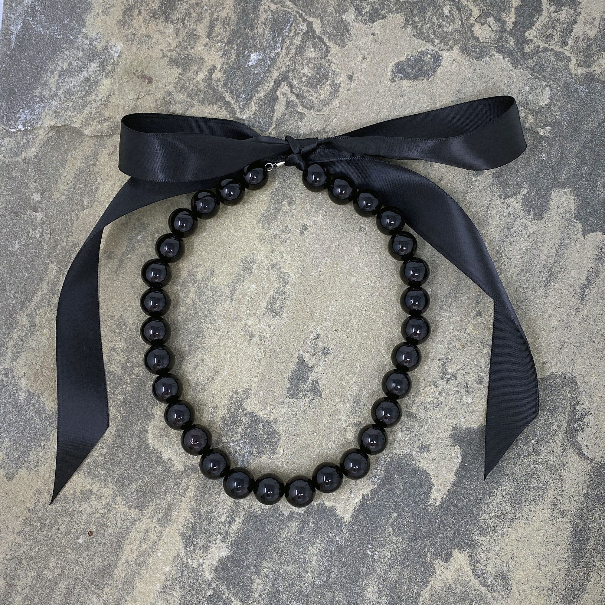 ●TATIANA● Silver 925 Ribbon Tie Pearl Necklace NZ2173 5005 MUSINSA | TATIANA (Silver 925) Freshwater Pearl Ribbon