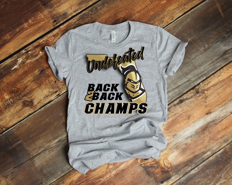 ucf back to back champions shirt