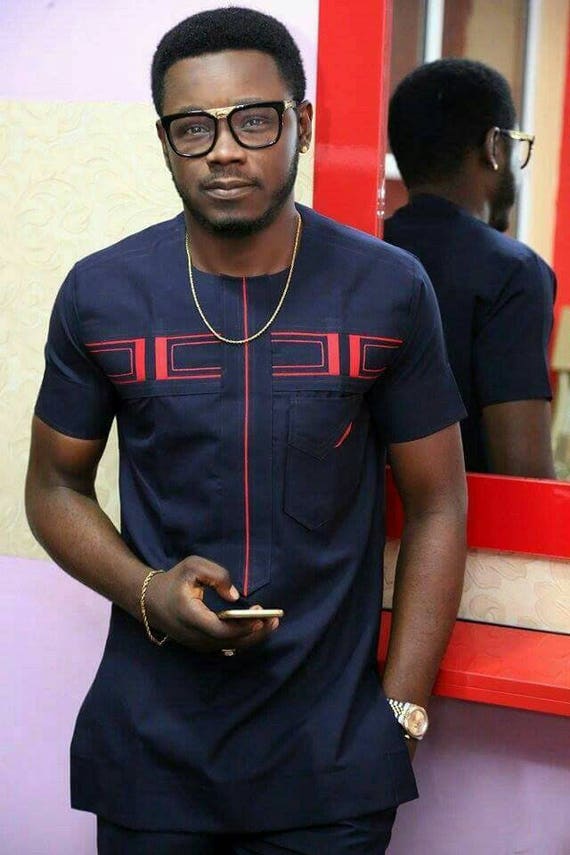 African Men's Shirt /African Clothing Ankara Men's | Etsy