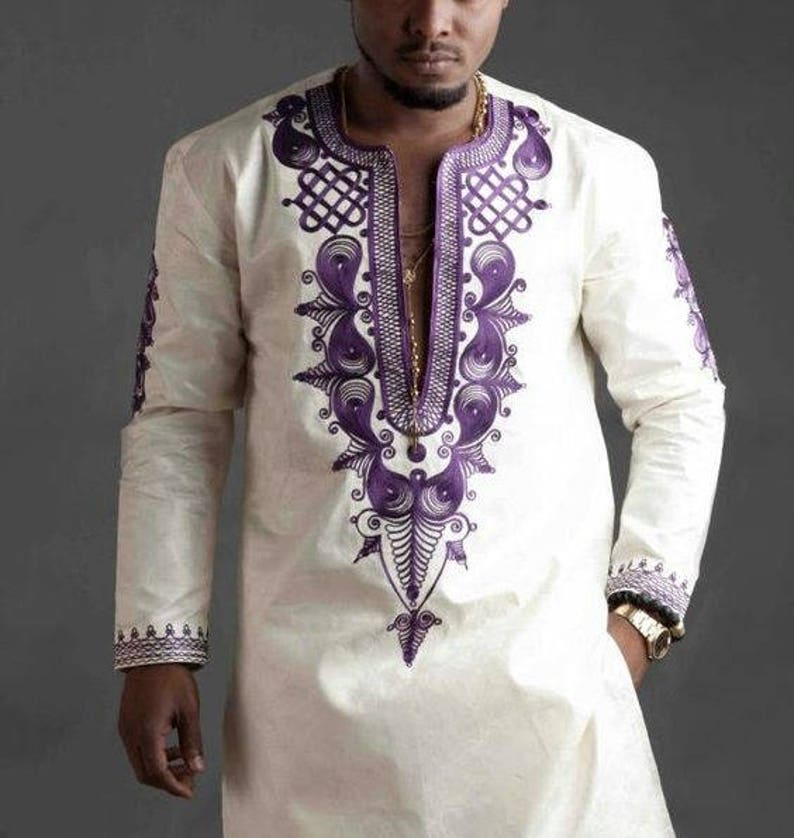 African Clothing Dashiki Suit Prom Outfitafrican Men S Etsy