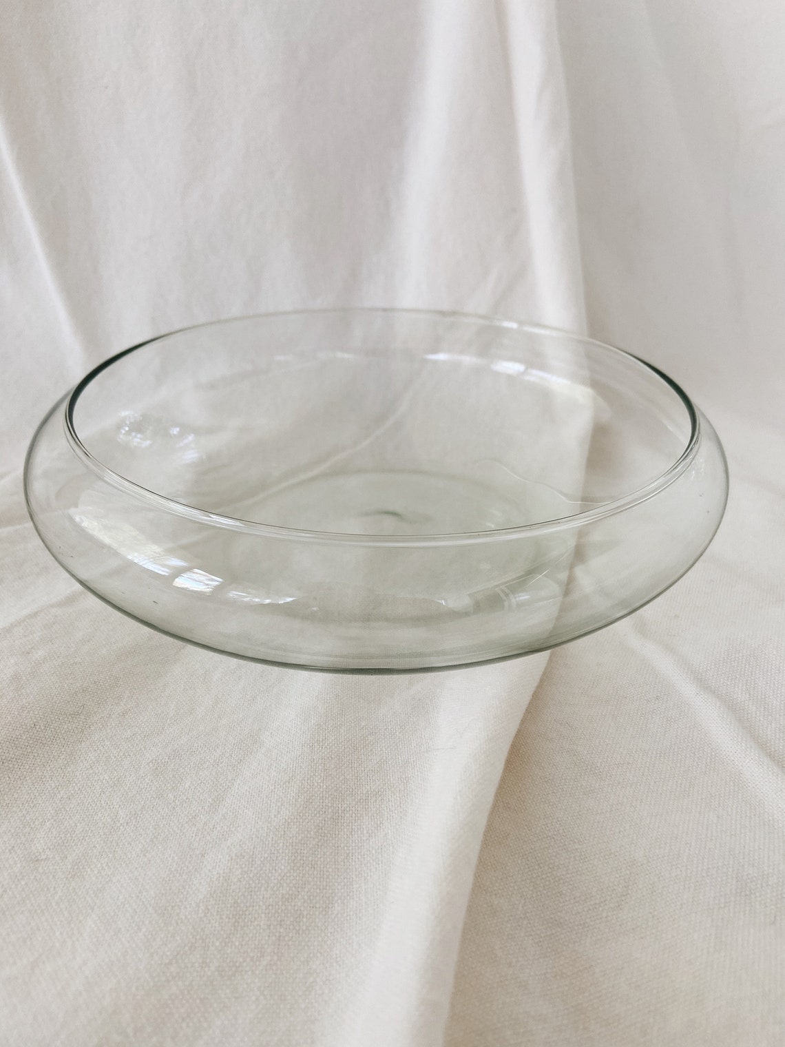 Vintage Glass Bowl Small Catchall Bowl Coffee Table Decor Etsy
