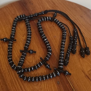 Tasbih Tidjiani in ebony wood