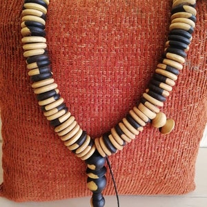 Hand-carved Wooden Sufi Baye Fall Jewelry UK