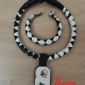 Baye Fall jewelry, Sufi talisman, Ndombou batt mouride