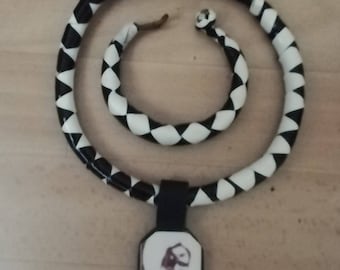 Baye Fall jewelry, Sufi talisman, Ndombou batt mouride