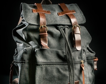 etsy vintage backpack