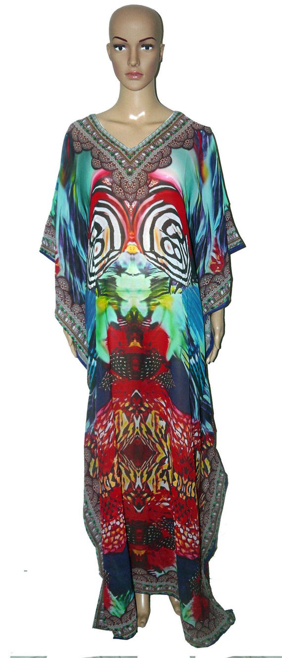 colourful kaftan