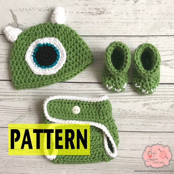 mike wazowski newborn costume
