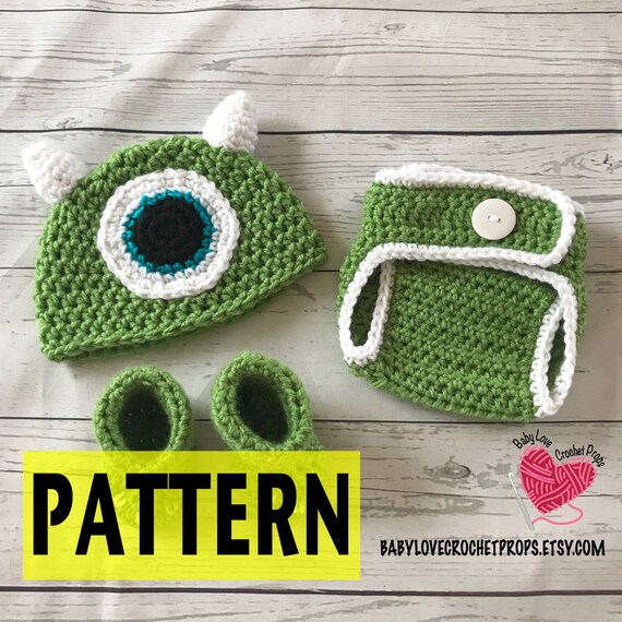 mike wazowski newborn costume