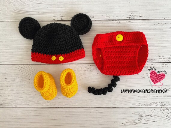 Infant Newborn Baby Outfit Beanie Hat 