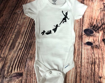 Bodysuit - Peter Pan silhouettes