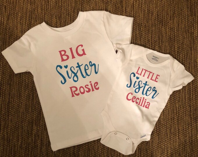 Little/Big Onesie or T-Shirt Sets