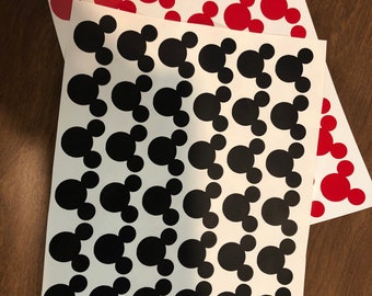 42 Mouse Stickers (approximately 1”x1”)