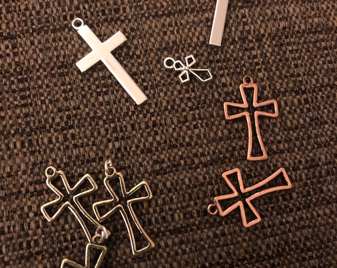 Assorted Cross Charms