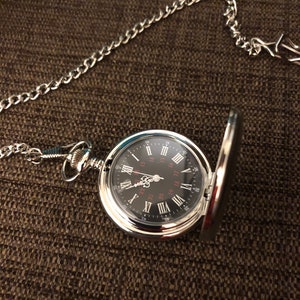 Personalized Pocket Watches (engraved) VARIOUS STYLES