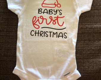 Baby’s First Christmas bodysuit