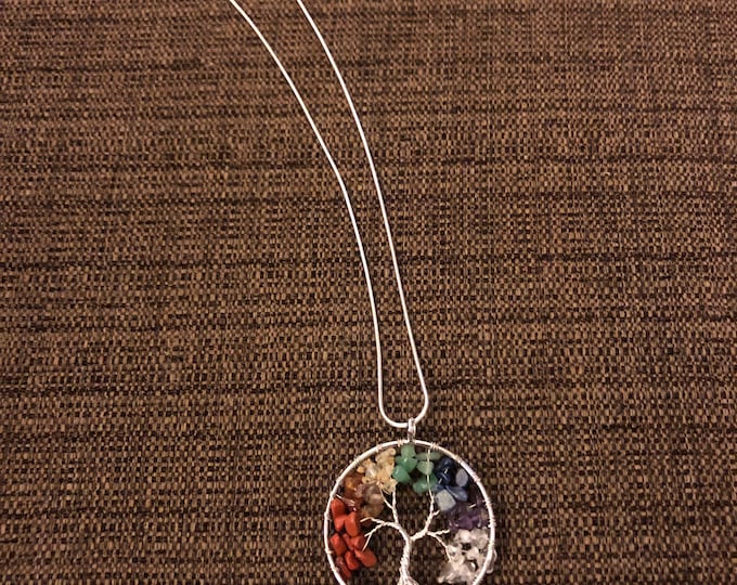 Tree of Life Chakra Pendant