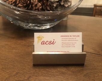 Desk Business Card Holder