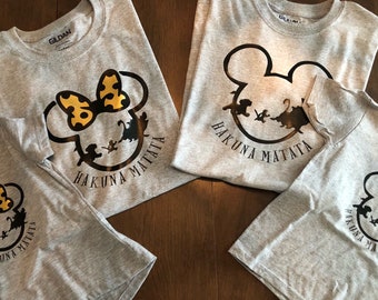 Family Mouse / Hakuna Matata Shirts