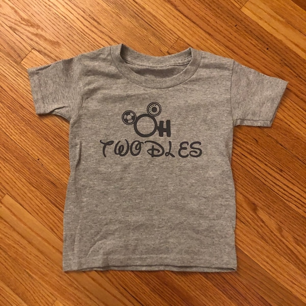 Oh Twodles T-Shirt (2nd Birthday - Mickey Mouse Clubhouse Theme)