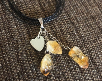 Natural Stone Pendants (personalized)