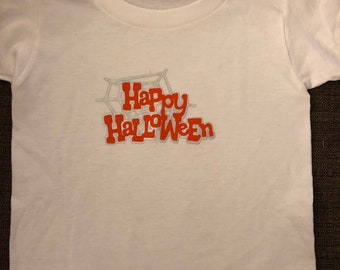 3T Toddler “Happy Halloween” shirt (last one)