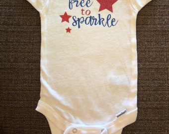 Free to Sparkle bodysuit/T-Shirt